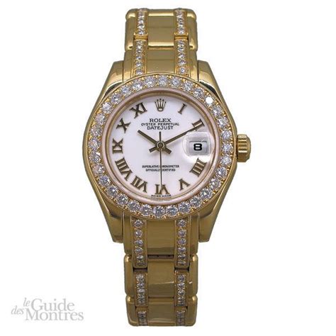 rolex pearlmaster d'occasion|Rolex Lady.